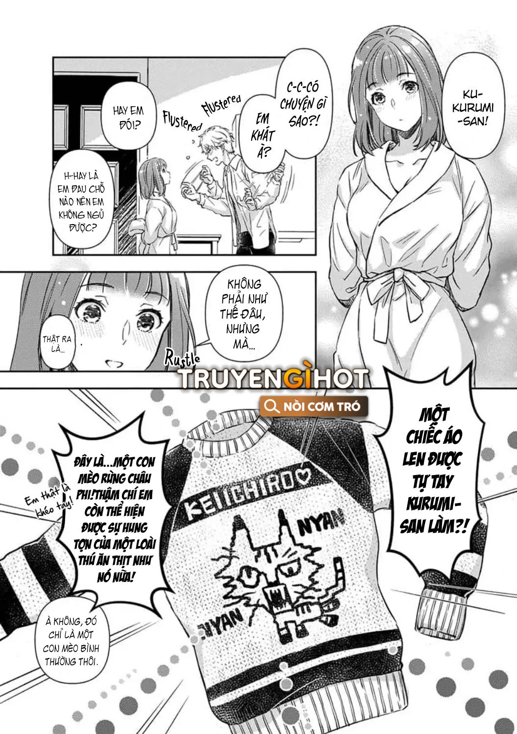 Hôn Nhân Tình Yêu Của Cặp Đôi Konihata chapter 10.2 - Trang 13