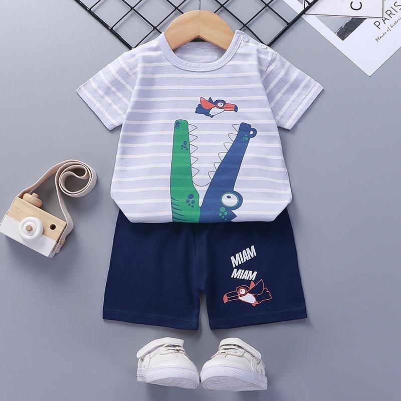 Bộ cộc tay cho bé chất cotton siêu mát hình in sắc nét cam kết đẹp y hệt ảnh link 2