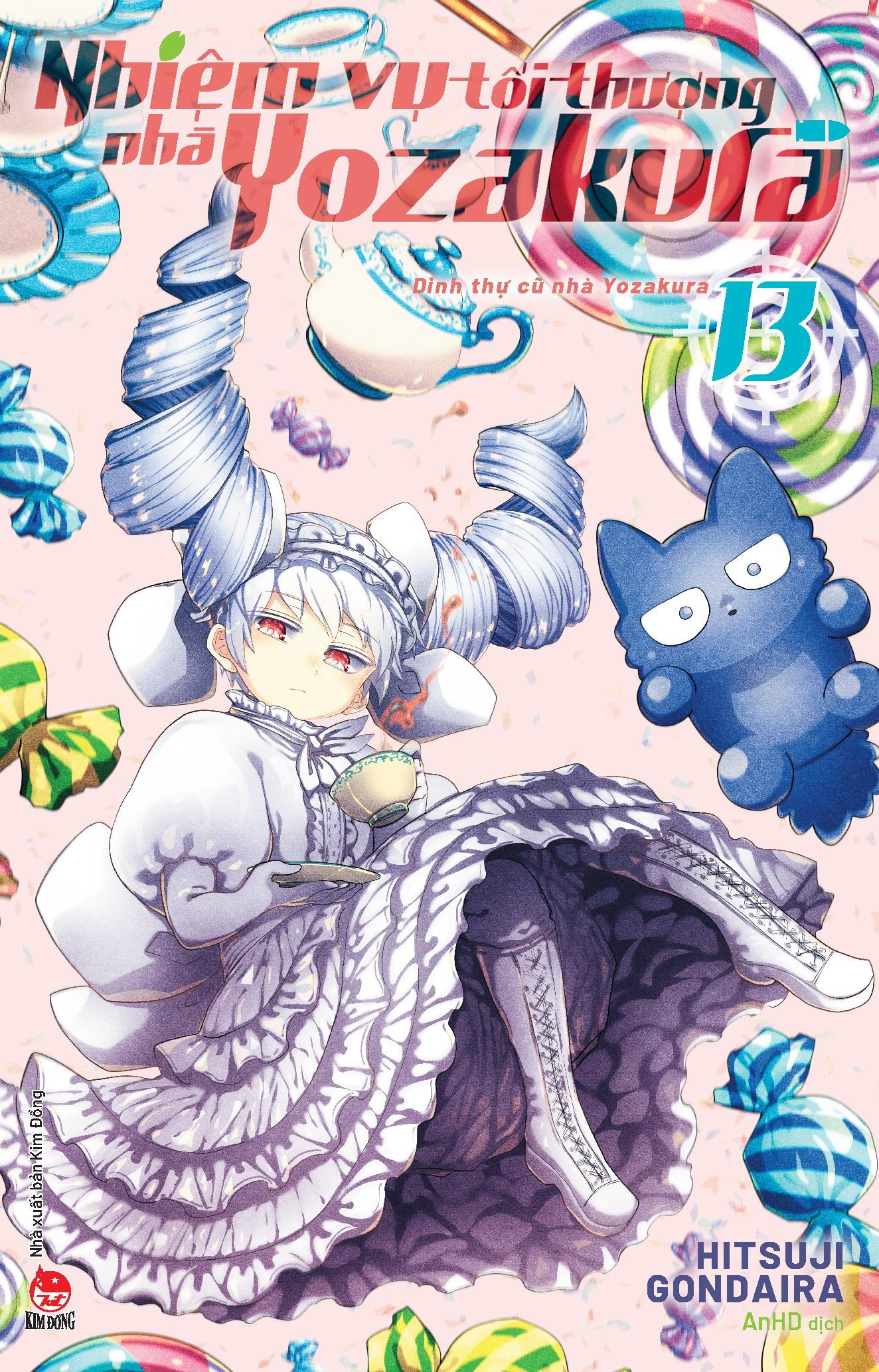 Sách - Nhiệm Vụ Tối Thượng Nhà Yozakura - Tập 13 - Dinh Thự Cũ Nhà Yozakura - Tặng Kèm Postcard