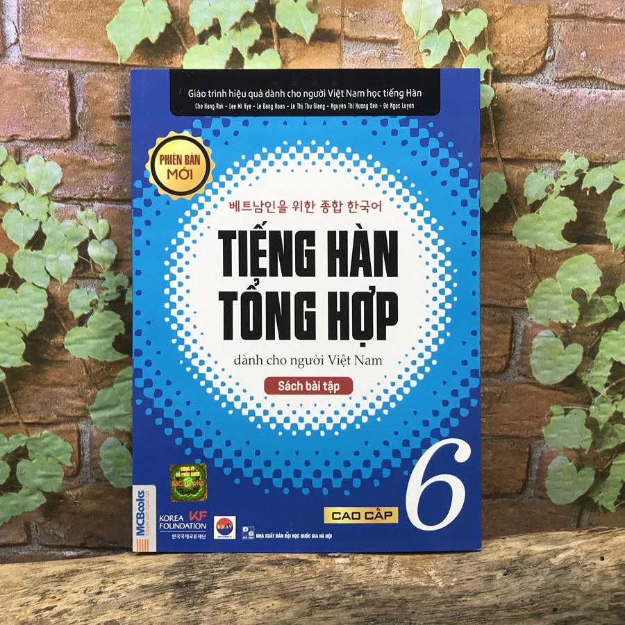 Sách - Tiếng Hàn Tổng Hợp Dành Cho Người Việt Nam - Cao Cấp Phiên Bản Mới (lẻ tùy chọn)