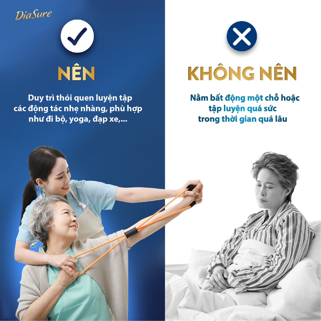 Sữa Non Diasure 850G bổ sung thêm Nano Canxi, Omega3, -Sữa dành cho người tiểu đường