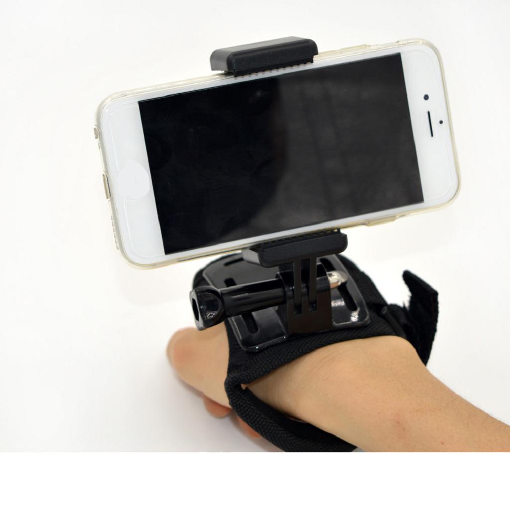 Phone Camera Stand Clip Holder Bracket Tripod Adapter for iPhone 6 7 Samsung