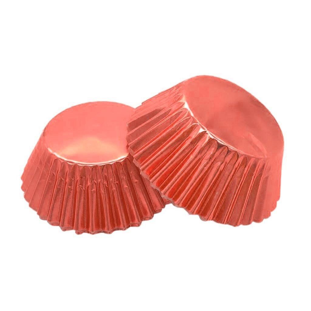 100PCs Baking Utensils Thickened Aluminum Heat-Resistant Cake Paper Cup Mould cupcake and muffin cupcake