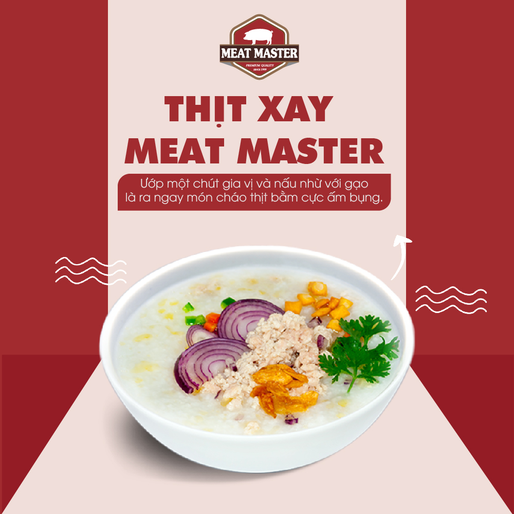 [GIÁ THẤP NHẤT THÁNG] Thịt heo xay Meat Master ( 400 G ) - Giao nhanh