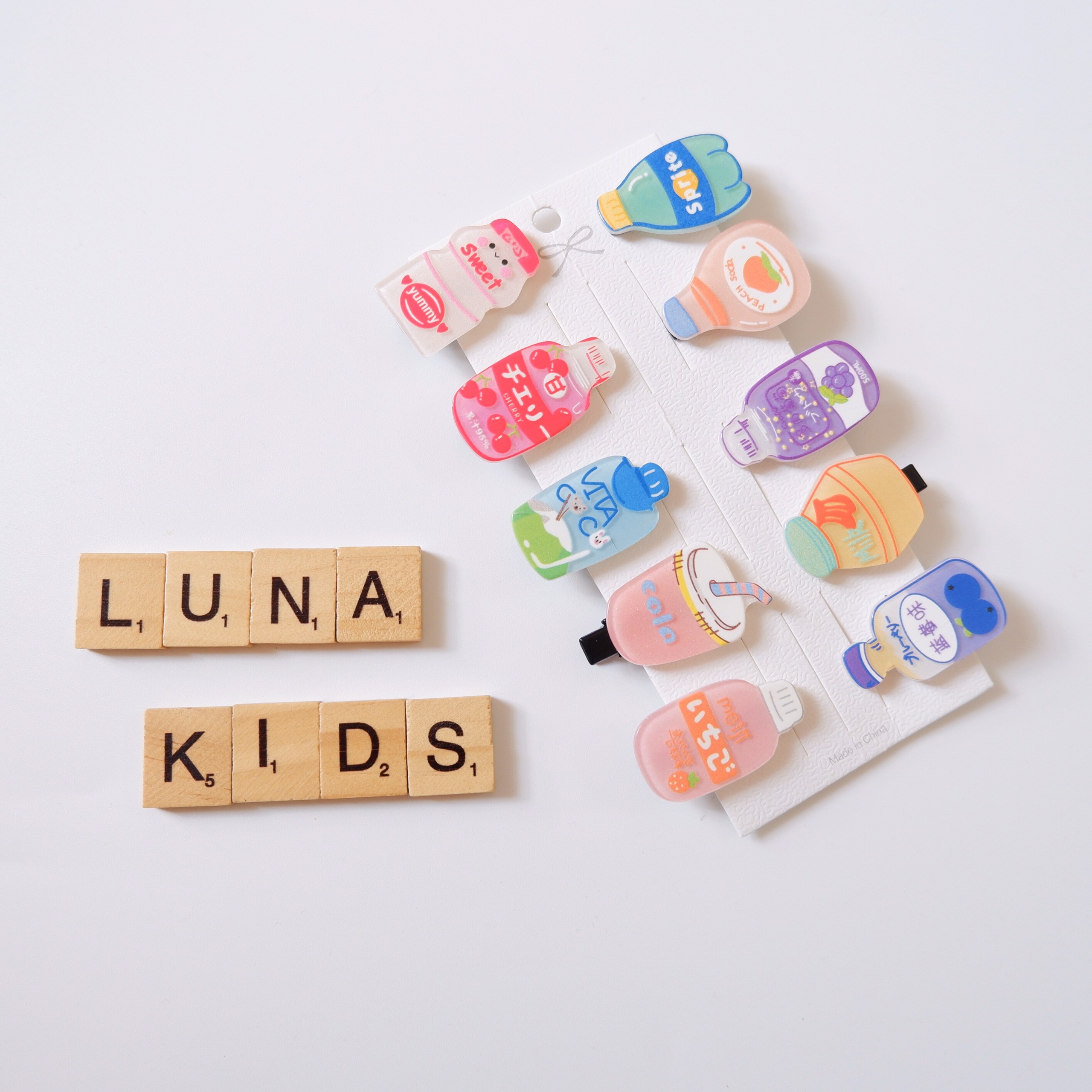 Kẹp tóc cho bé KT05 - LunaKids [Ảnh thật