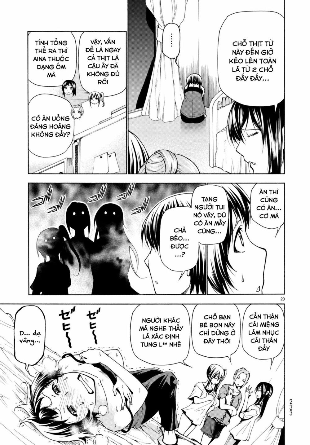 cô gái thích lặn - grand blue chapter 38 19