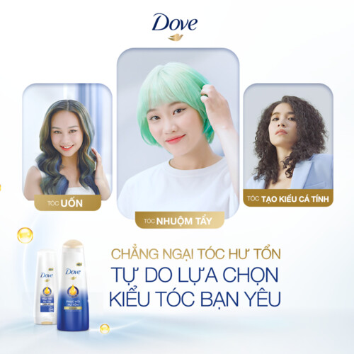Dầu Gội Dove Phục Hồi Hư Tổn 880gr