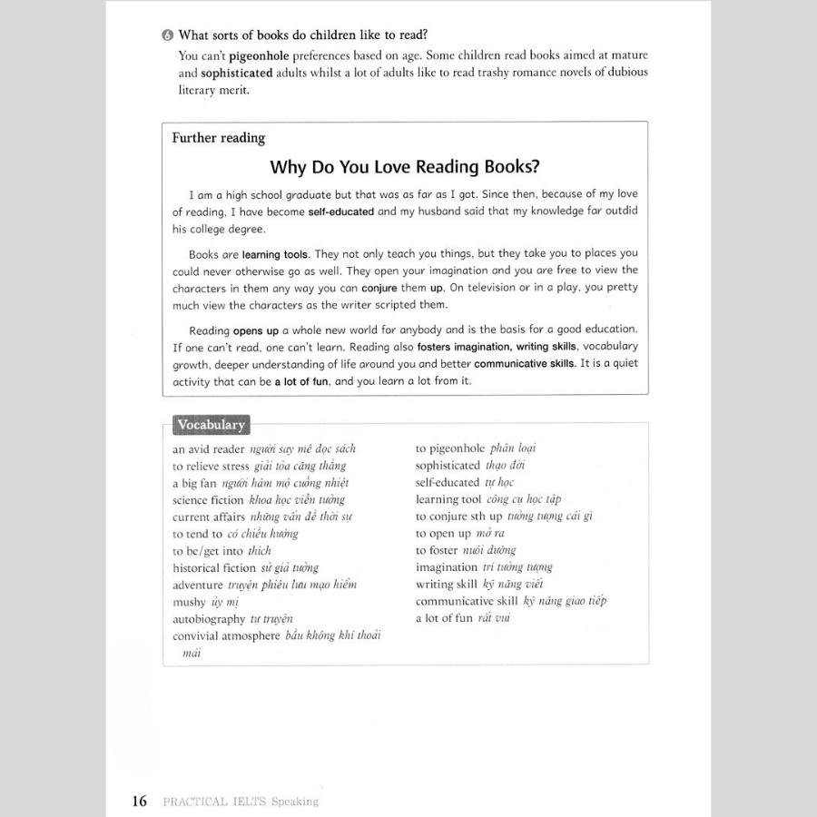 Sách Practical IELTS Speaking