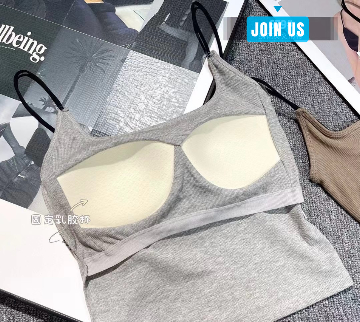 ÁO BRA THUN HAI DÂY SIÊU XINH DƯỚI 55KG DÀNH CHO NỮ