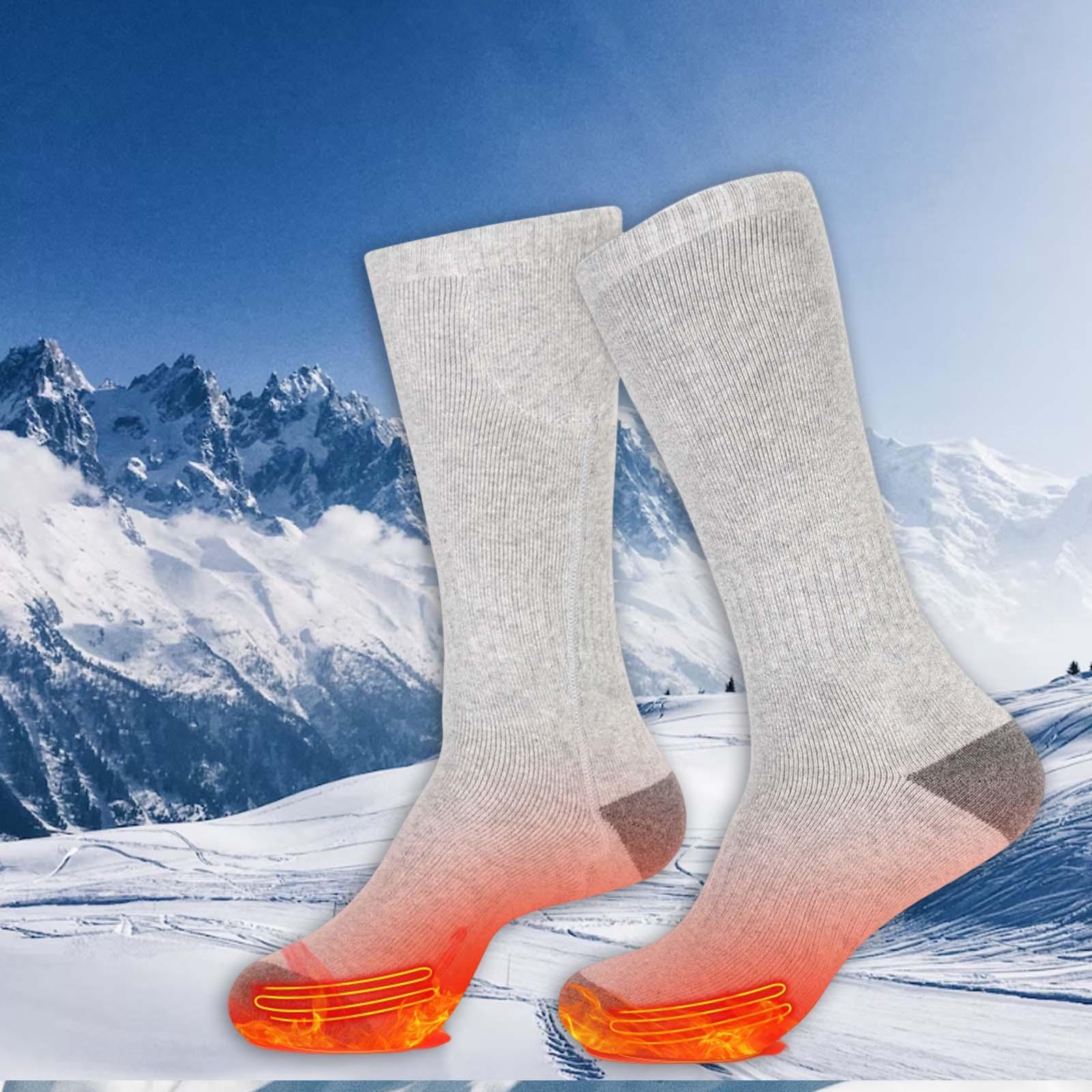 Women Heating Socks Winter Socks Warm Socks for Skiing Cycling Outdoor Activities Hiking