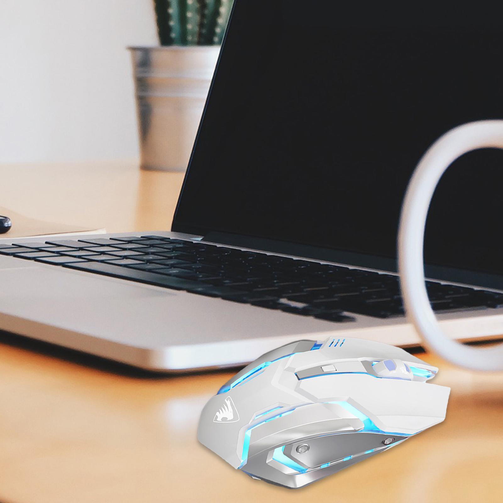 G304 2.4G Wireless Mouse PC Ergonomic LED Light Computer with Receiver