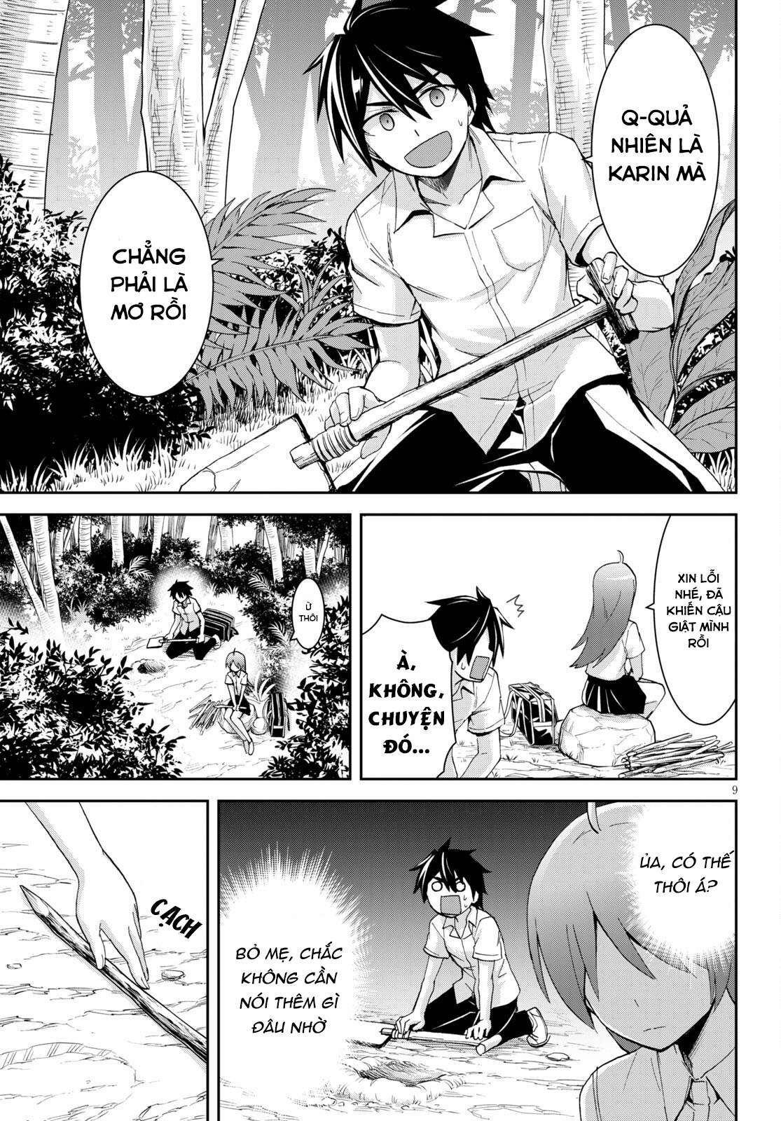 isekai yurutto survival seikatsu: gakkou no minna to isekai no mujintou ni tenishitakedo ore dake chapter 9 11