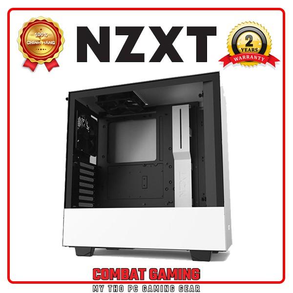 Vỏ CASE NZXT H510 MATTE (Mid Tower/Màu Trắng) - Hàng Chính Hãng