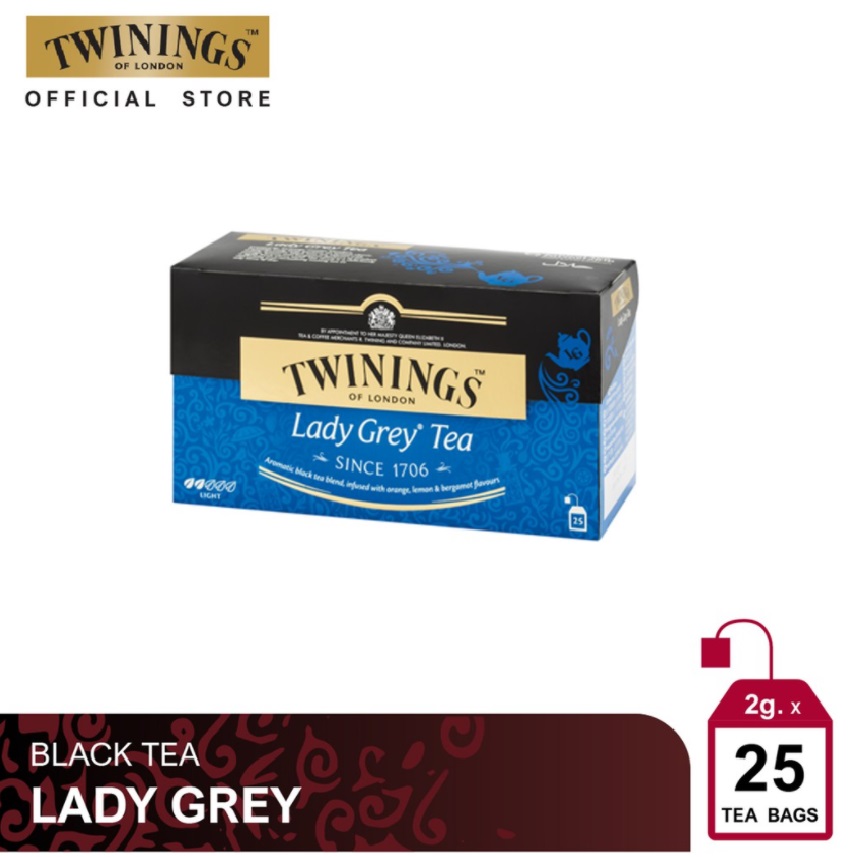 Trà đen Twinings Of London Lady Grey - Trà đen Nữ Bá Tước