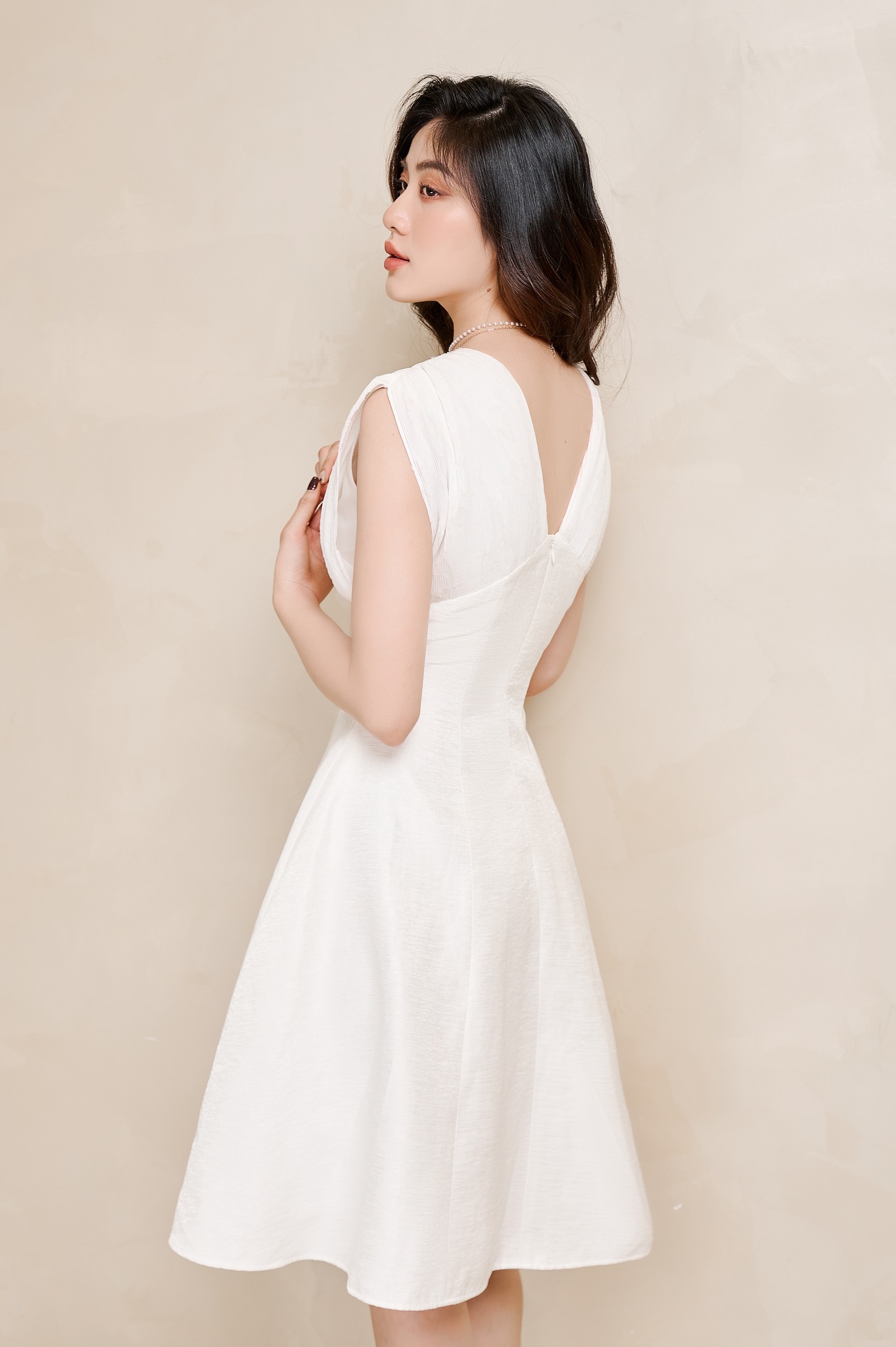 OLV - Đầm Emma White Dress