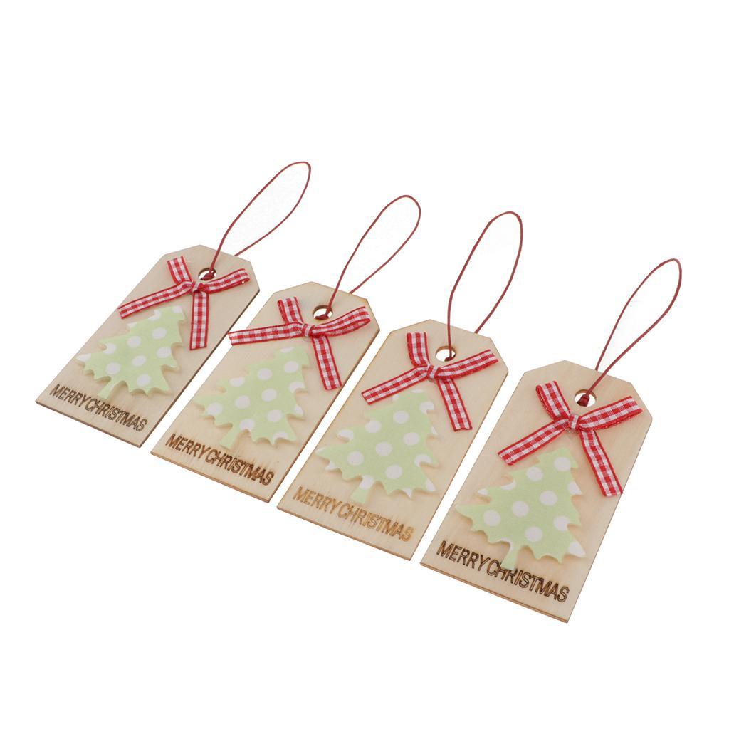 4 Pieces Wooden Discs Wooden Pieces Wooden Pendant For DIY Or DIY Children