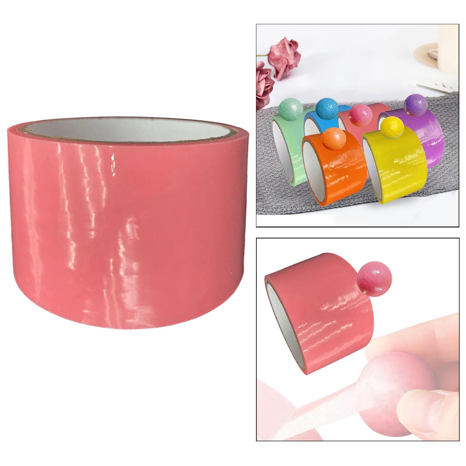 Creative Sticky Ball Rolling Tape DIY Making Ball Colored Tapes Party Game
