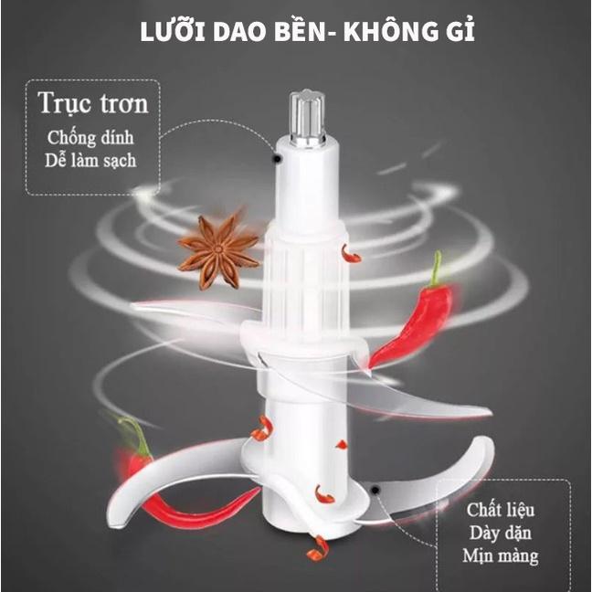 {HÀNG CHÍNH HÃNG] MÁY XAY THỊT 2.5L CÔNG XUẤT 600W HÀN QUỐC LOHAS LS-629