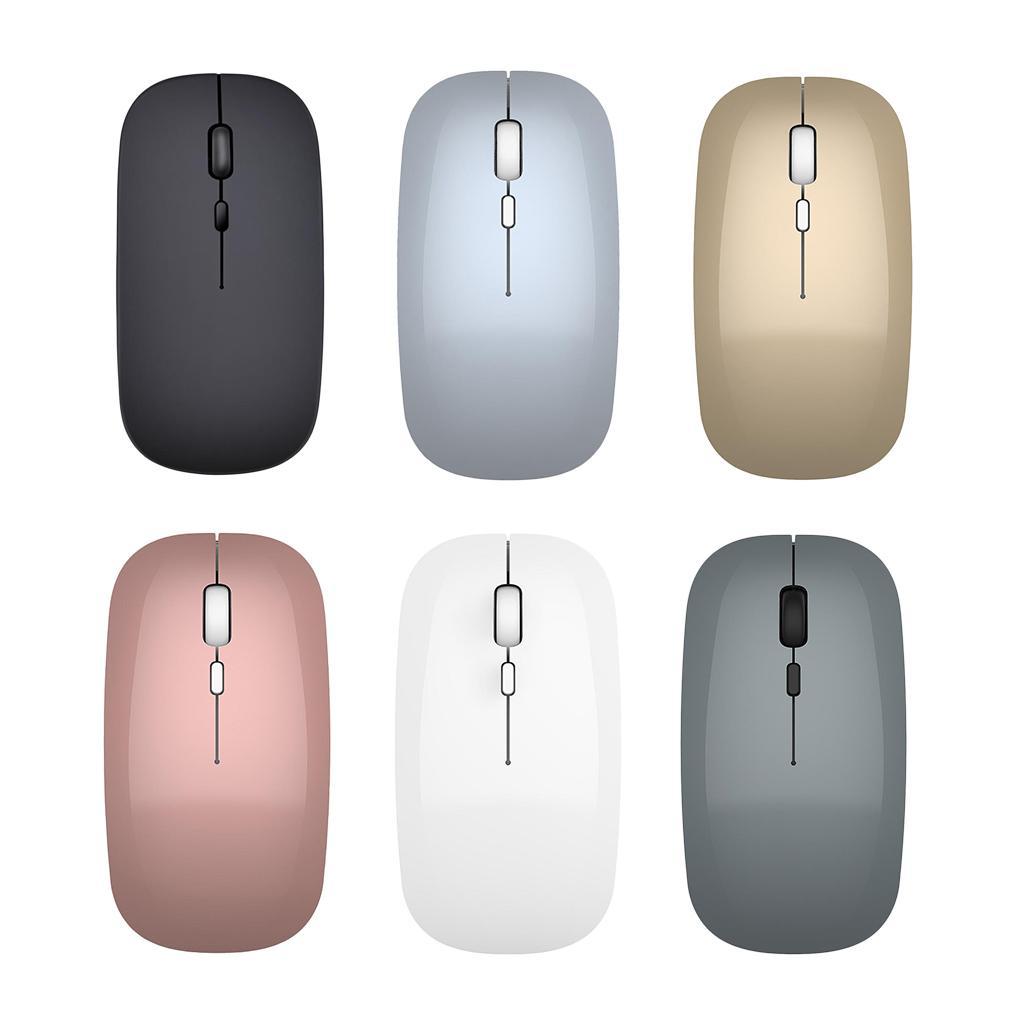 Dual Mode Wireless Bluetooth5.0 Mouse + Mode For PC Laptop Black