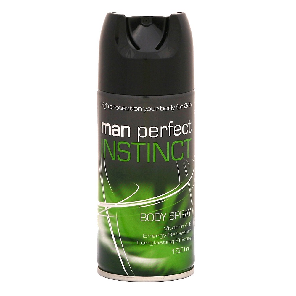 Xịt khử mùi toàn thân nam Man Perfect Instinct 150ml