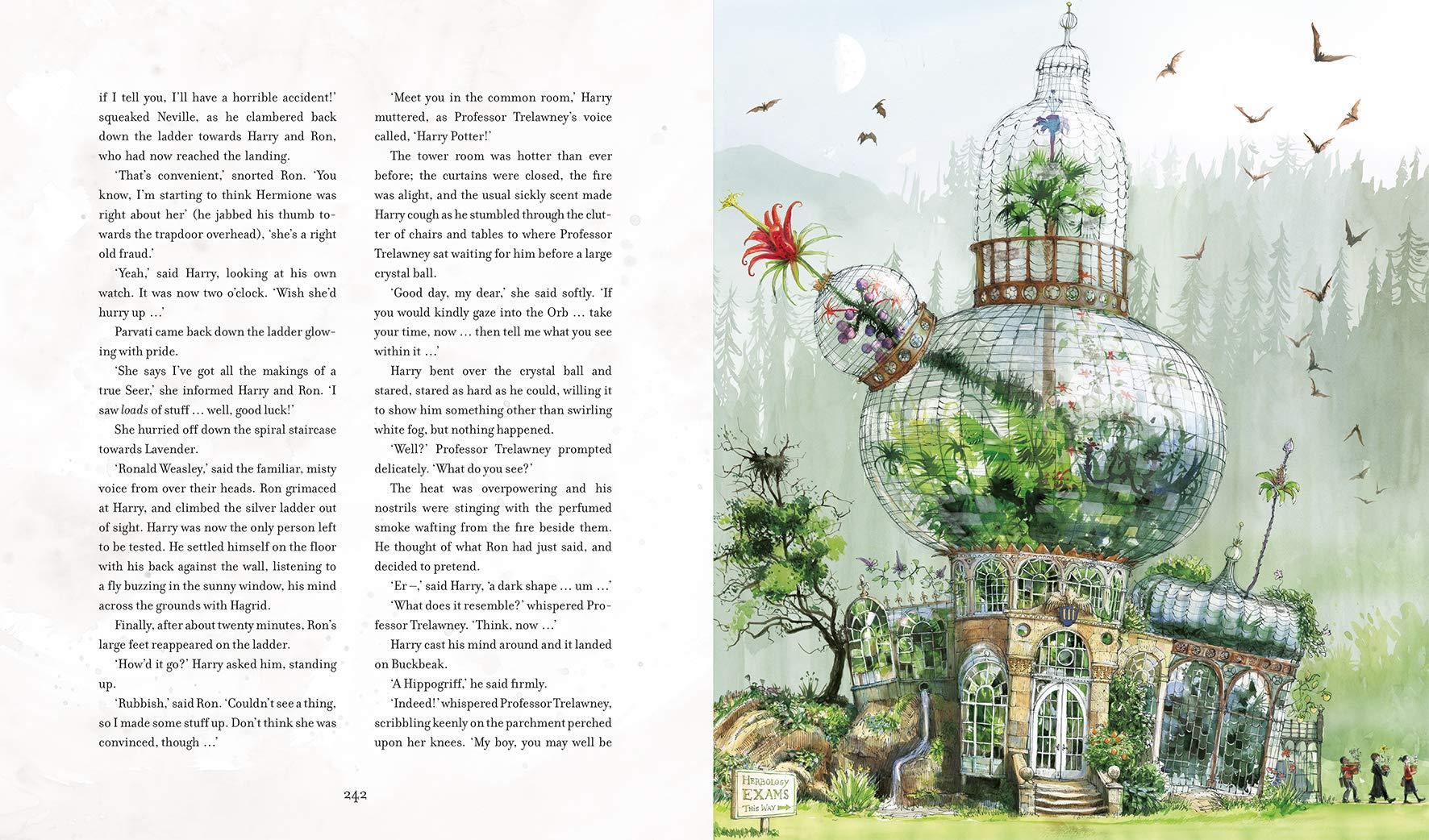 Harry Potter Part 3: Harry Potter And The Prisoner Of Azkaban (Hardback) Illustrated Edition (Harry Potter và tù nhân ngục Azkaban) (English Book)