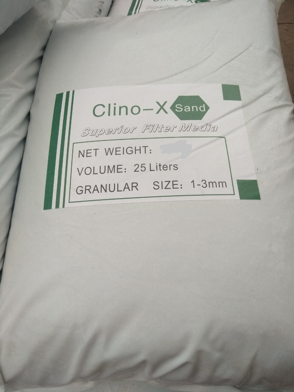 Hạt ClinoX chuyên xử lý nước sinh hoạt, nước thải nhiễm amoni, Asen gây ung thư ở người đóng gói 1kg