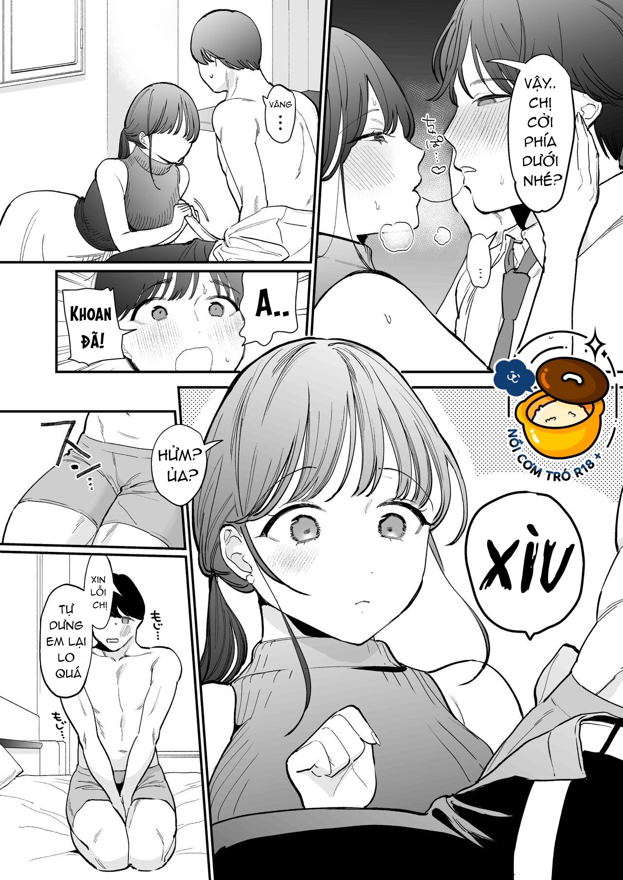 tôi không hề biết tomaya-kun trông dễ thương nhưng cái đó lại lớn tới vậy chapter 1.1 10