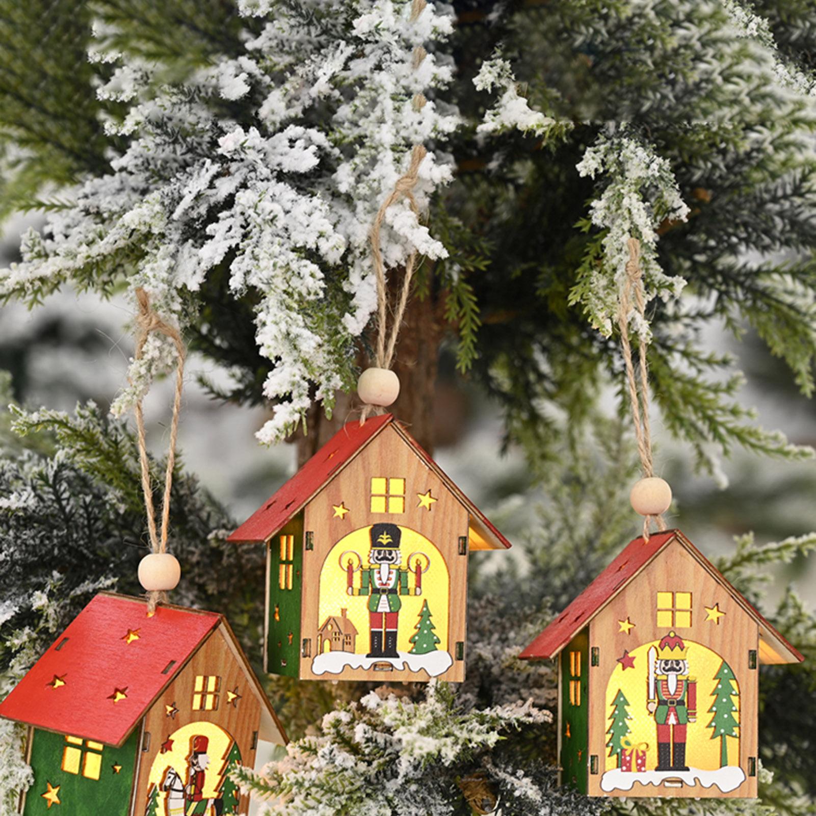 Đèn chiếu sáng Cây thông Noel trang trí giáng sinh 3 chế độ sáng