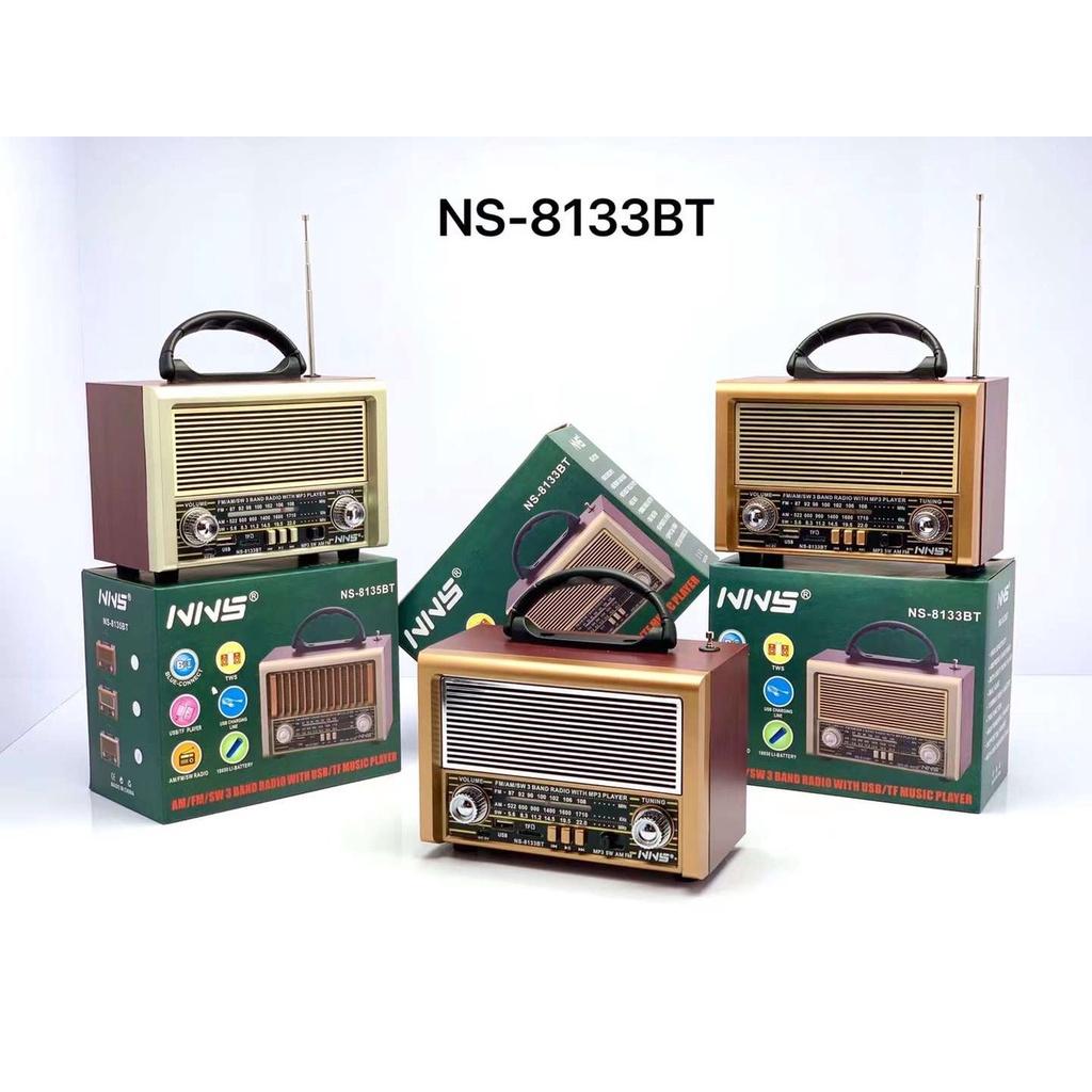 Đài FM Radio Bluetooth/USB/TF NNS NS-8133BT