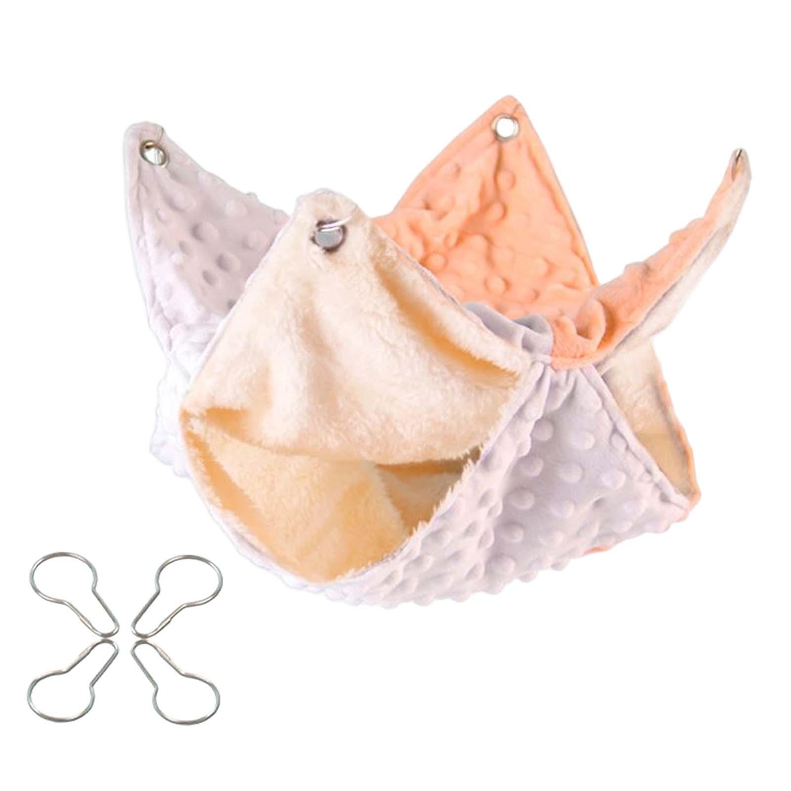 Hamster Hammock Bed Playing Sleeping Bedding for Rat Sugar Glider Parrot
