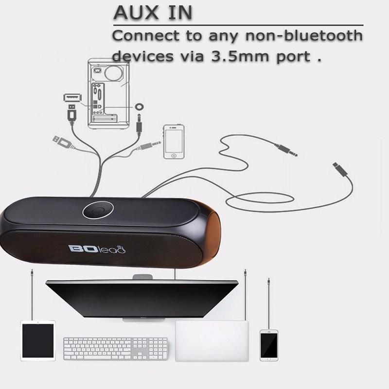 Loa bluetooth  EXTRA BASS cao cấp Bolead S7 - Âm thanh tuyệt vời (Pin 2000mAh, công suất 10W) - Hàng nhập khẩu