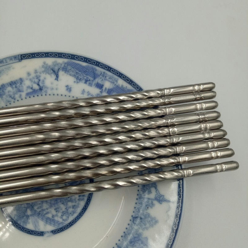 Set 5 Đôi Đũa Inox Siêu Nhẹ , Siêu Sạch