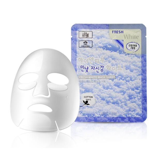 Mặt nạ tuyết dưỡng trắng da 3W CLINIC FRESH WHITE MASK SHEET 23g