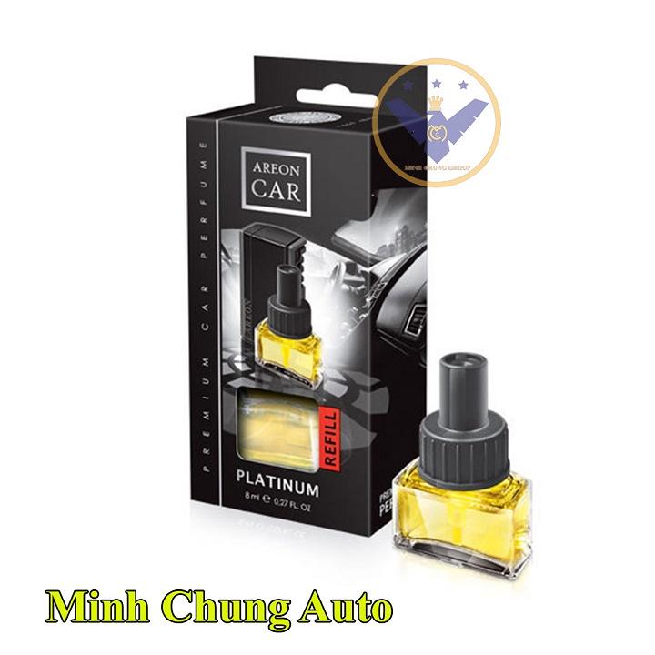 Nước hoa ô tô cao cấp Areon kẹp cửa gió điều hòa Platinum