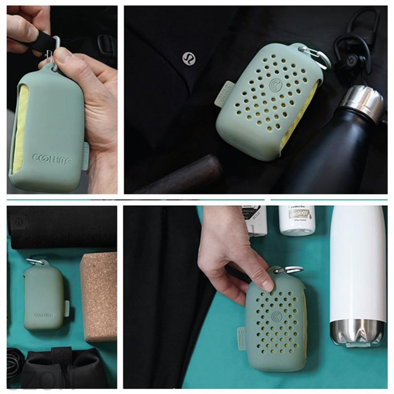 Khăn Tắm Bằng Sợi Micro Nhanh Khô Tiện Dụng Mang Theo Du Lịch/ Chơi Thể Thao