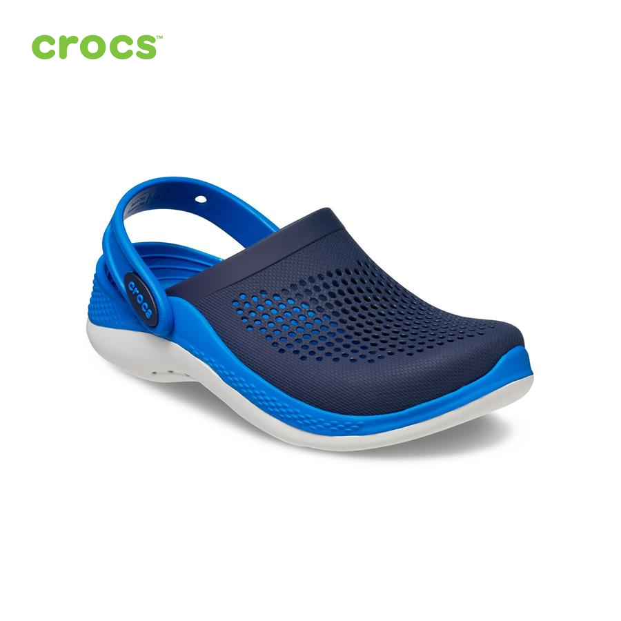 Giày lười trẻ em Crocs LiteRide 360 Clog Kid Navy/Bright Cobalt - 207021-4KB