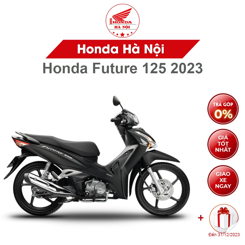 Xe máy Honda Future 125 FI - Phanh đĩa - vành đúc - Đặc biệt - Đen
