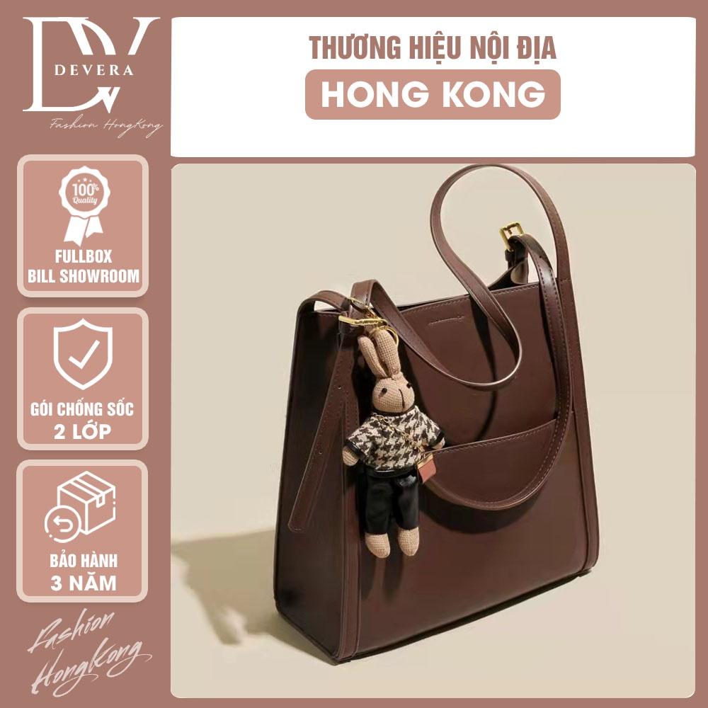 Túi kẹp nách nữ tote công sở da mềm đeo vai thời trang cao cấp-DEVERA SHOP