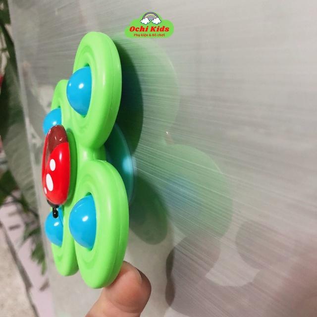 Bộ 3 con quay, con quay dán tường, spinner dán tường chong chóng cho bé