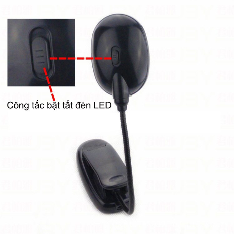 Đèn đọc sách mini đa năng 12 Led