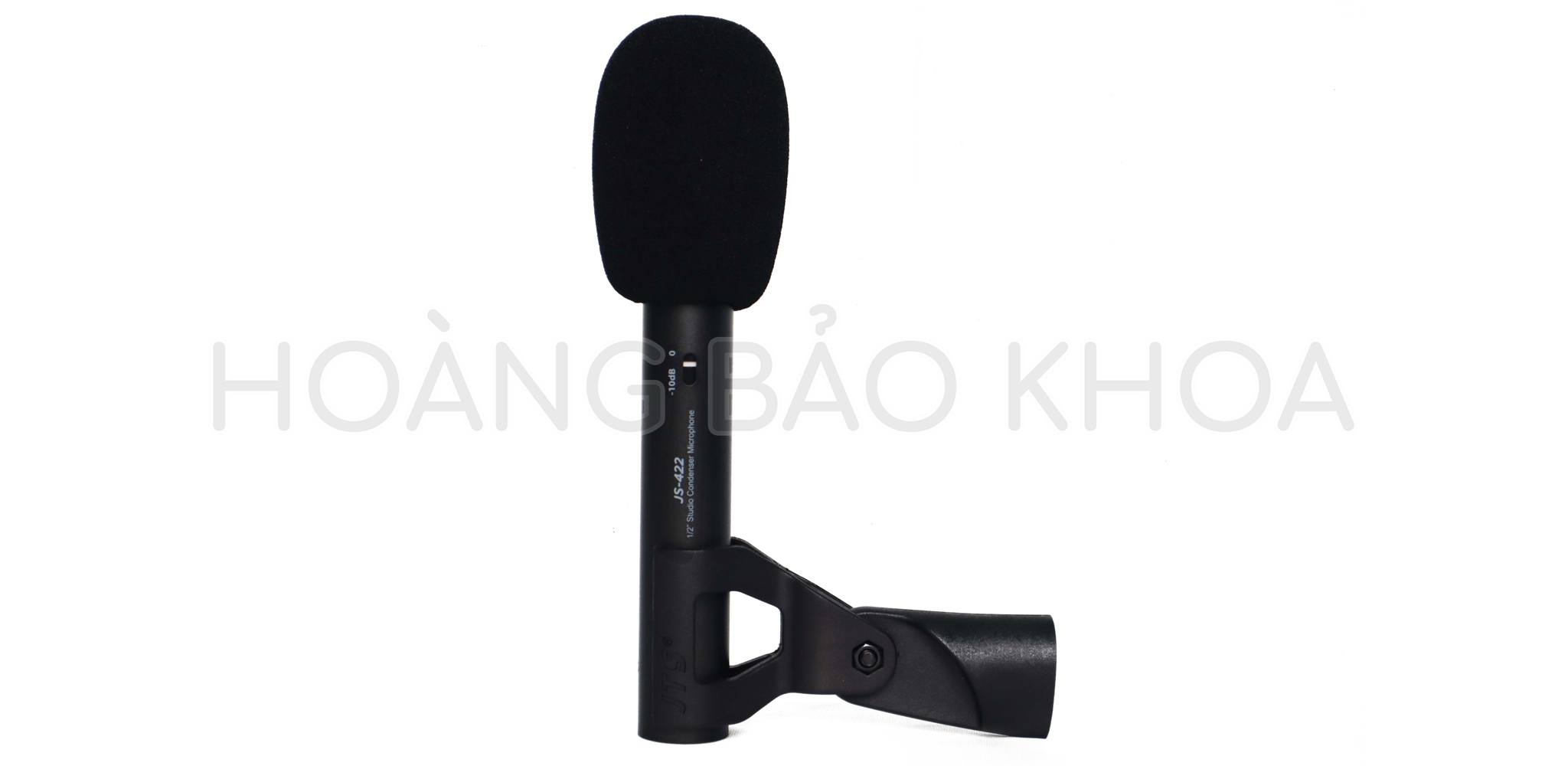 JS-422 Microphone thu âm condenser JTS - HÀNG CHÍNH HÃNG