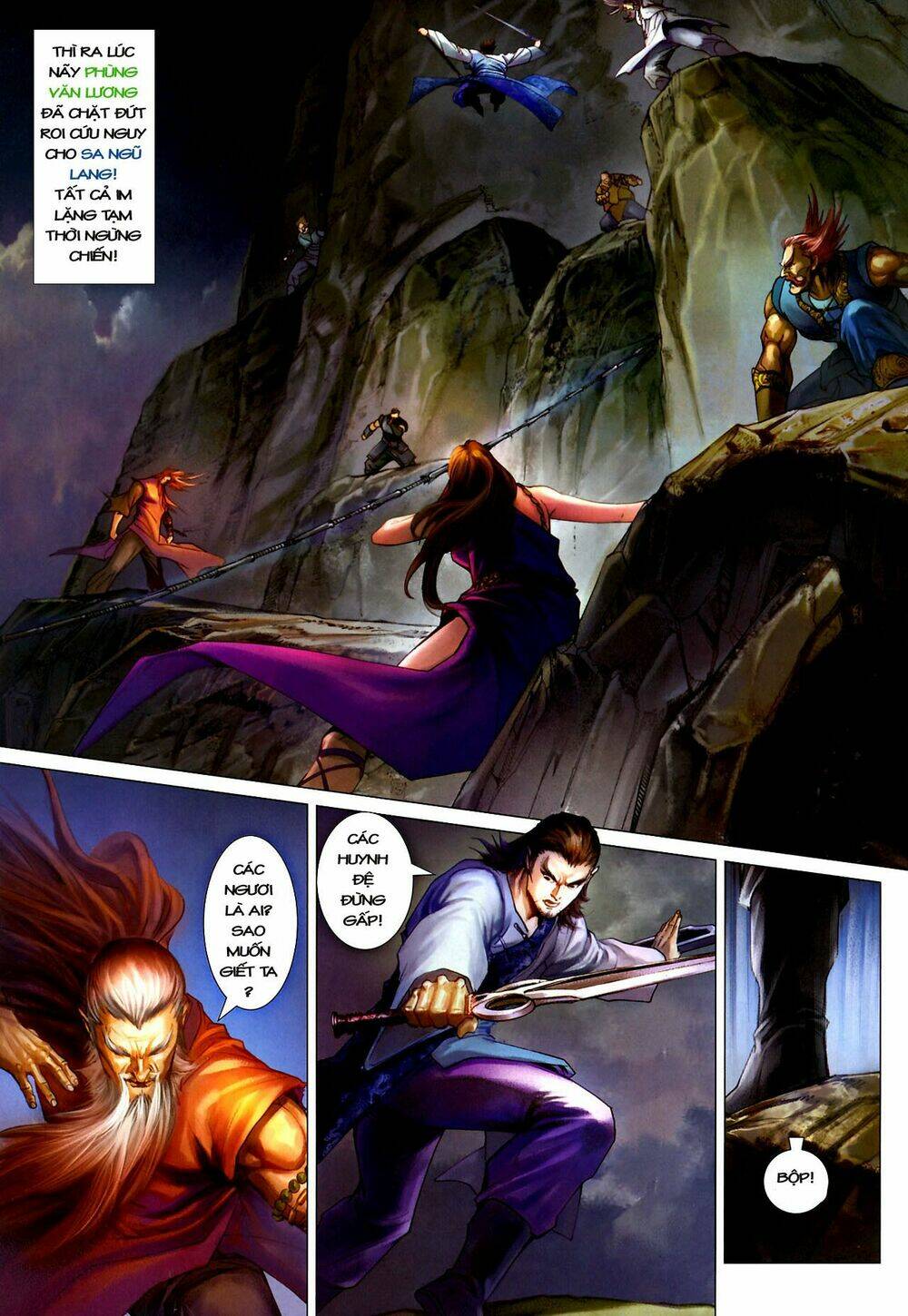 thần chưởng long kiếm phi chapter 23 9