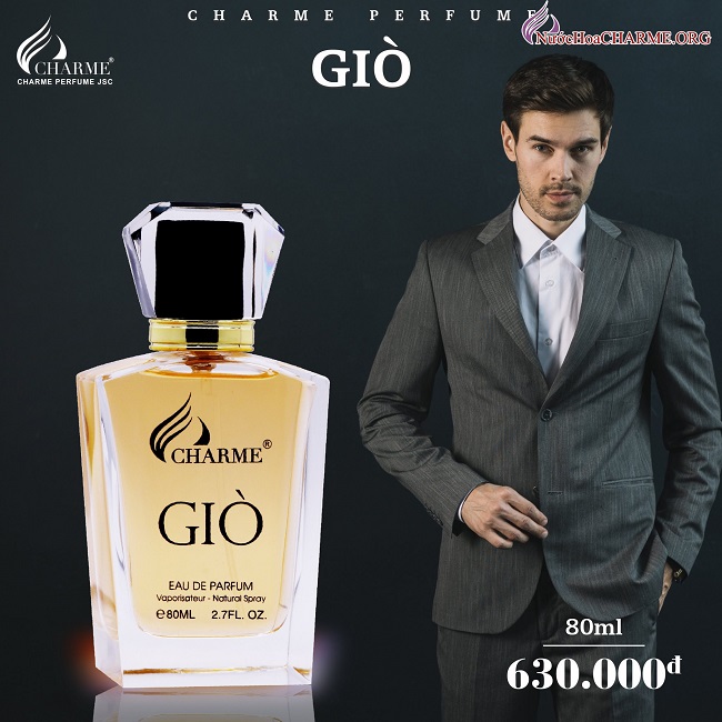 Nước hoa charme Giò 80ml Sang trong lịch lãm