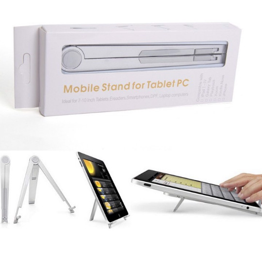 Stand/ đế nhôm gập gấp gọn tam giác kê iPad, Tablet - Mobile Stand