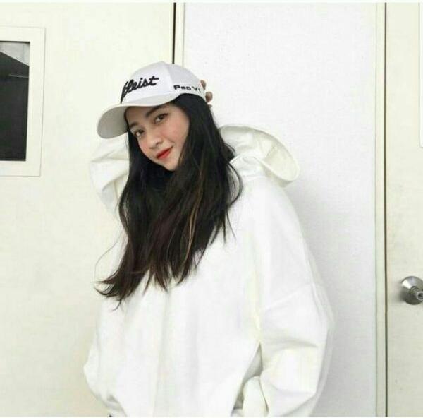 áo hoodie basic nữ màu trắng trơn - white hoodies