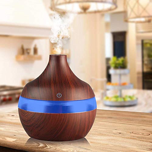 Máy khuyếch tán tinh dầu Ultrasonic Aroma Humidifier  - USB LED Mini