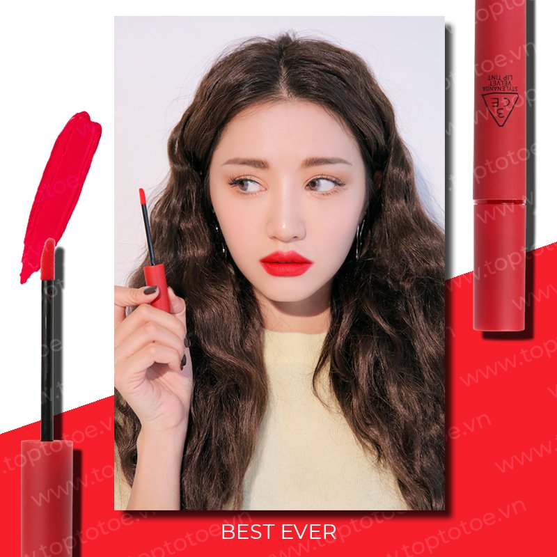 Son Kem Lì 3CE Velvet Lip Tint - Best Ever