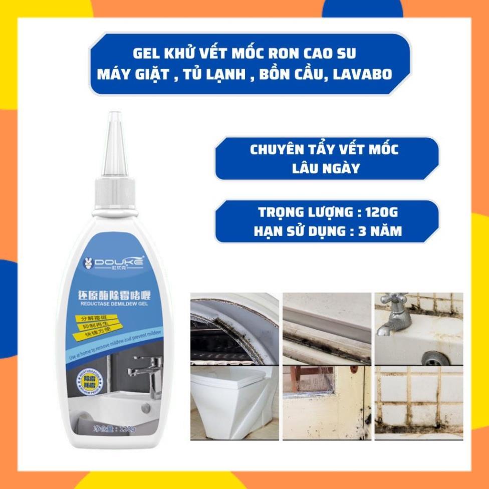 Gel Khử Mốc Máy Giặt ,Tủ Lạnh ,Lavabo,Bồn Cầu ,Vòi Sen Cực Mạnh ,Xoá Tan Vết Mốc Và Diệt Vi Khuẩn Nhanh Chóng