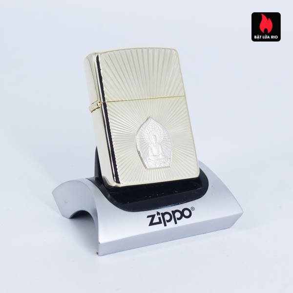 Bật Lửa Zippo Asia Za-4-1B – Lacke Bạc