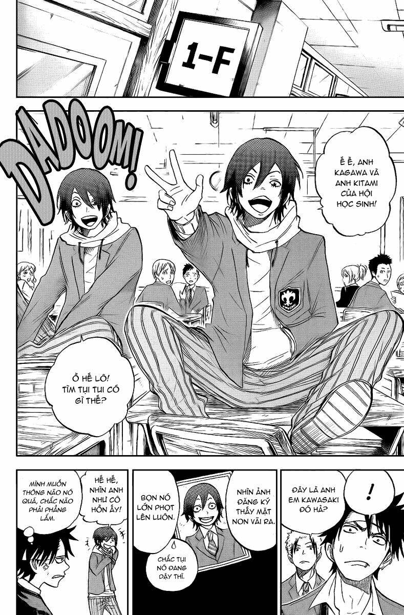 yankee-kun to megane-chan - nhóc quậy và nhỏ 4 mắt chapter 187 9